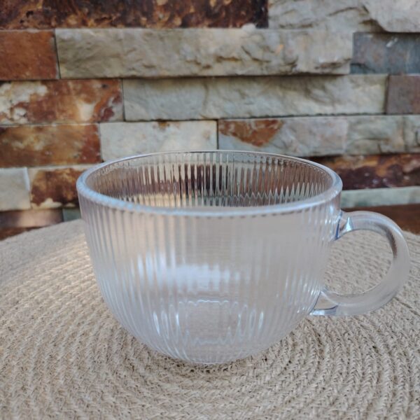 Tazas vidrio X3